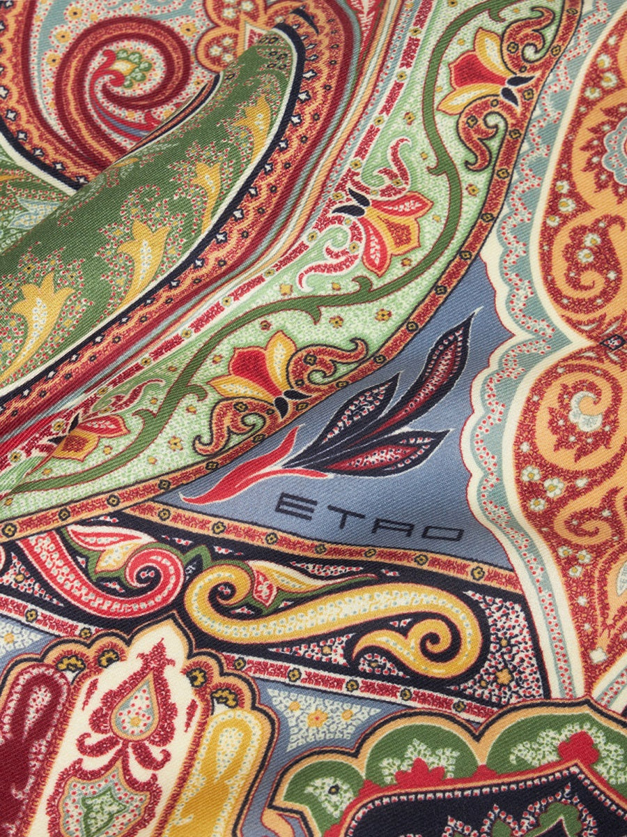 ETRO Elegant Cashmere-Silk Scarf - 140 CM X 140 CM