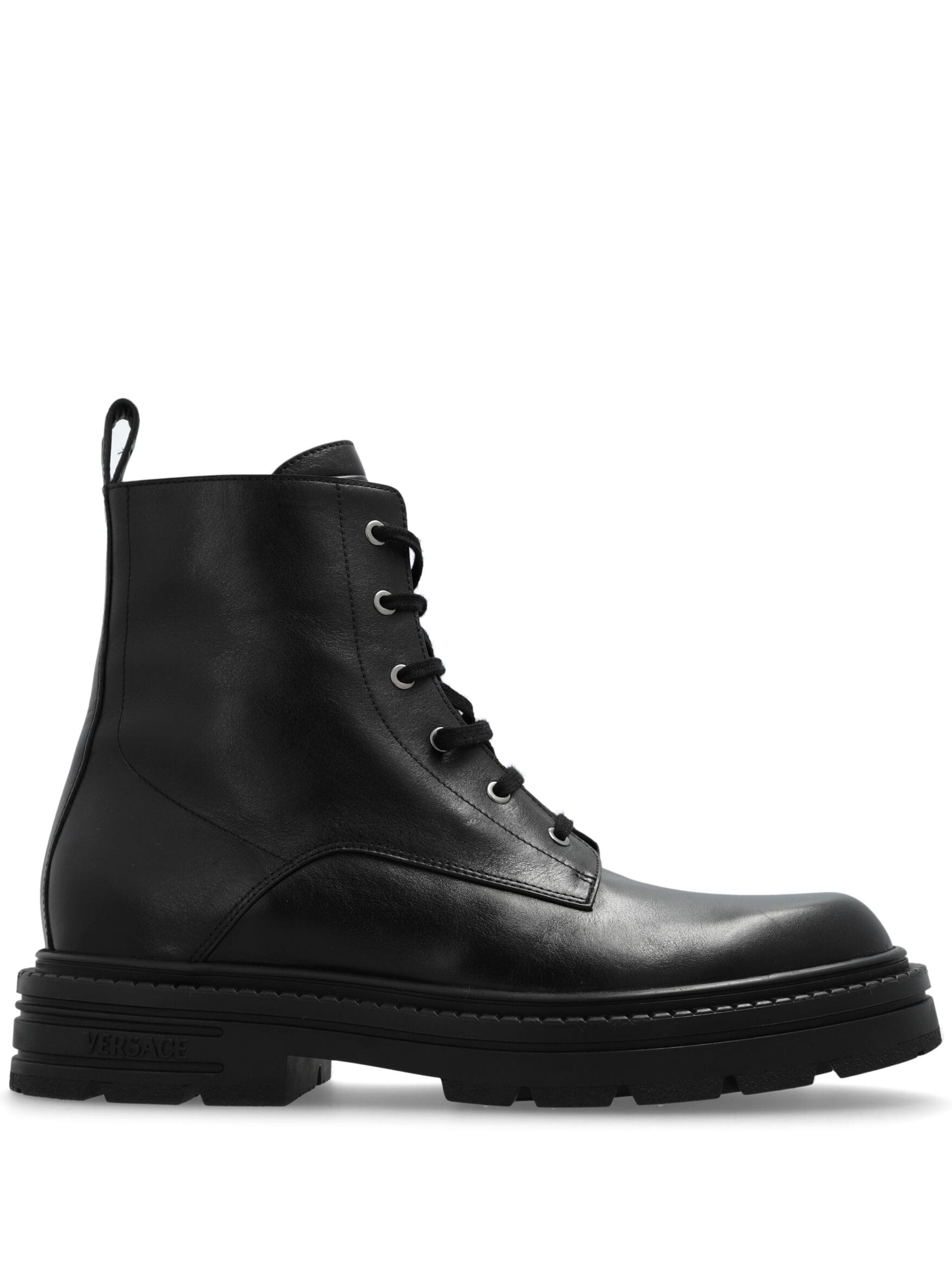 VERSACE Silk Footwear for Men - FW24 Collection