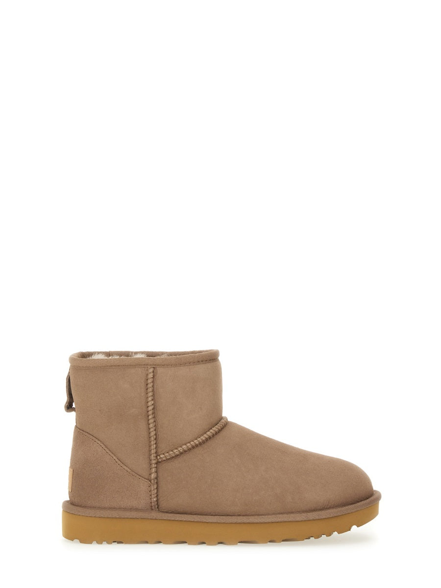 UGG Classic Mini II Suede Boots with Shearling Lining
