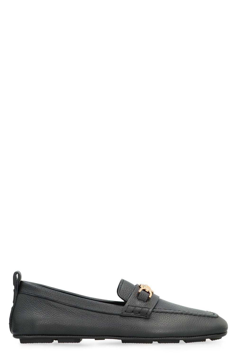 VERSACE Driver Leather Loafers