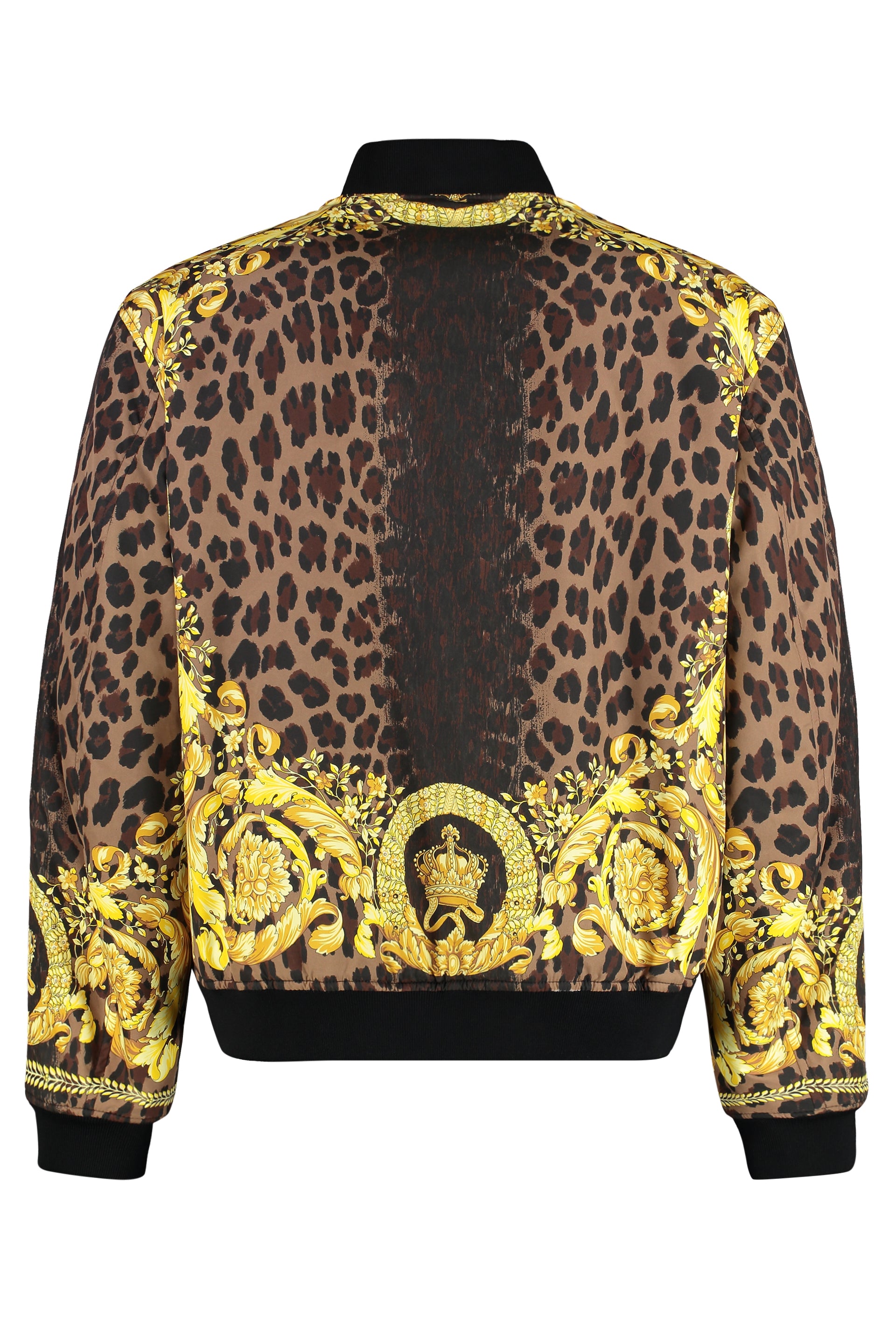VERSACE Reversible Bomber Jacket for Men - FW24 Collection