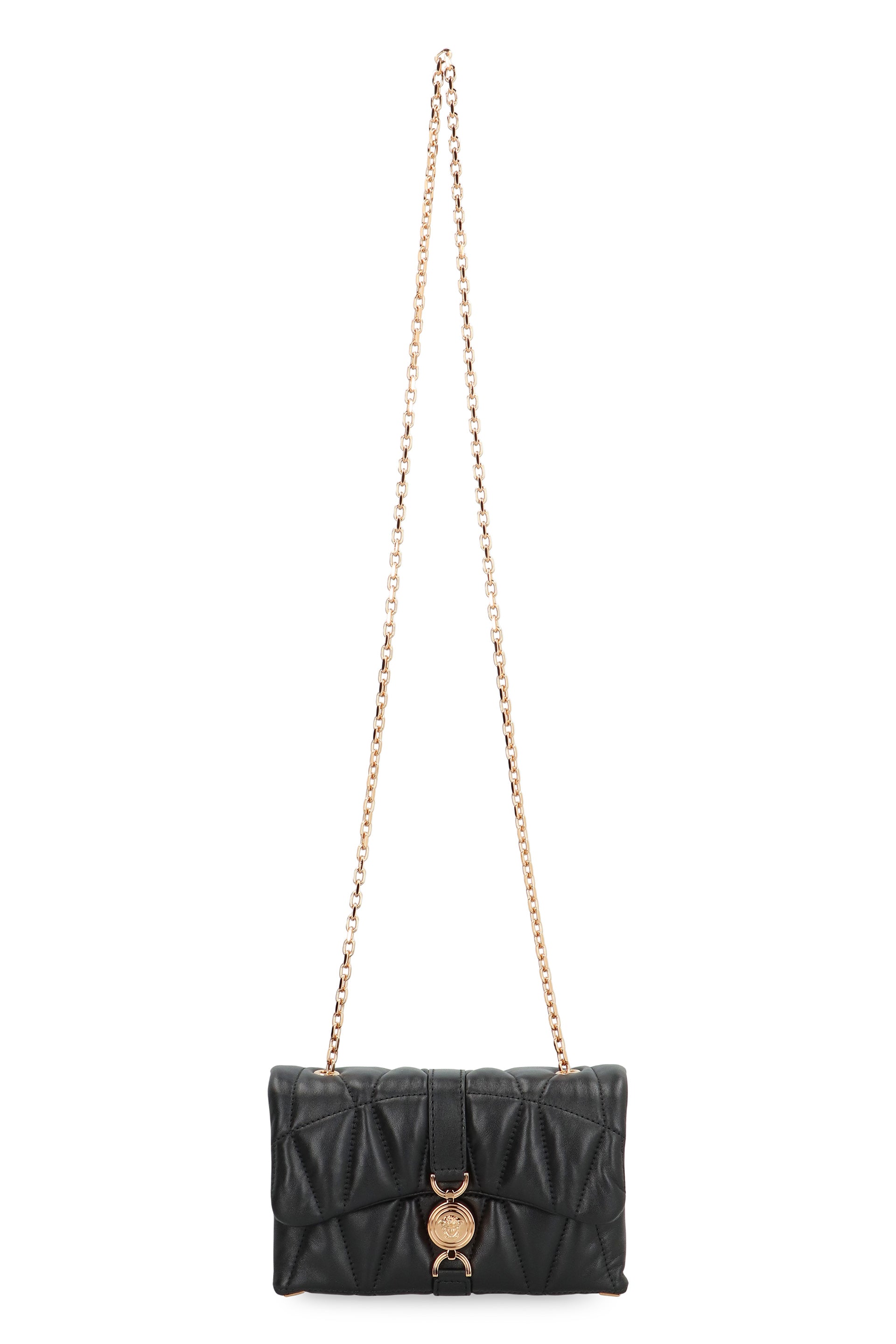 VERSACE Mini Quilted Crossbody Handbag