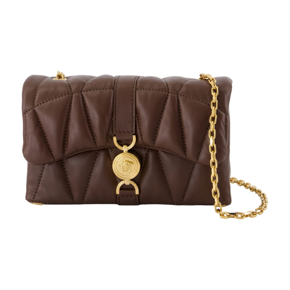 VERSACE Mini Lamb Leather Crossbody Handbag