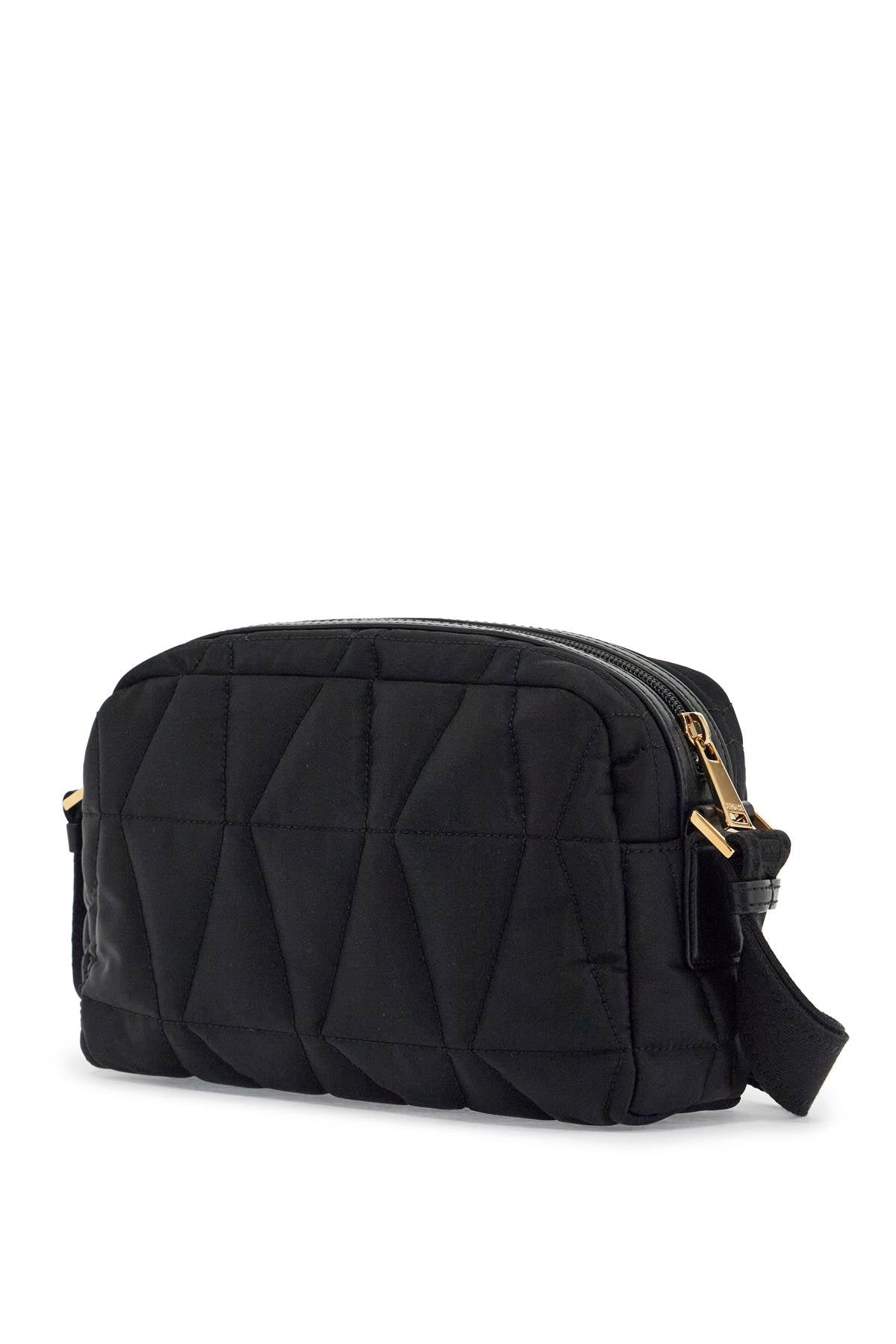 VERSACE Myth Nylon Crossbody Handbag