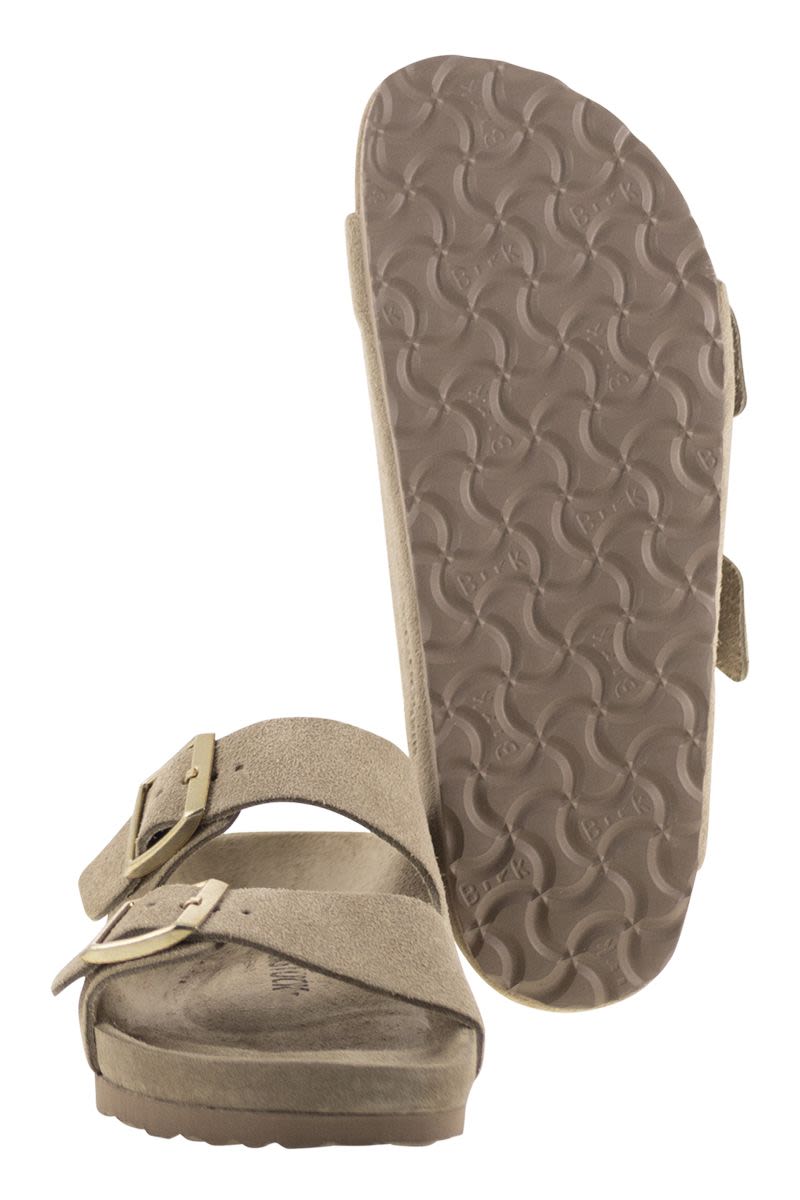 BIRKENSTOCK Exquisite Double Buckle Slip-On Sandals
