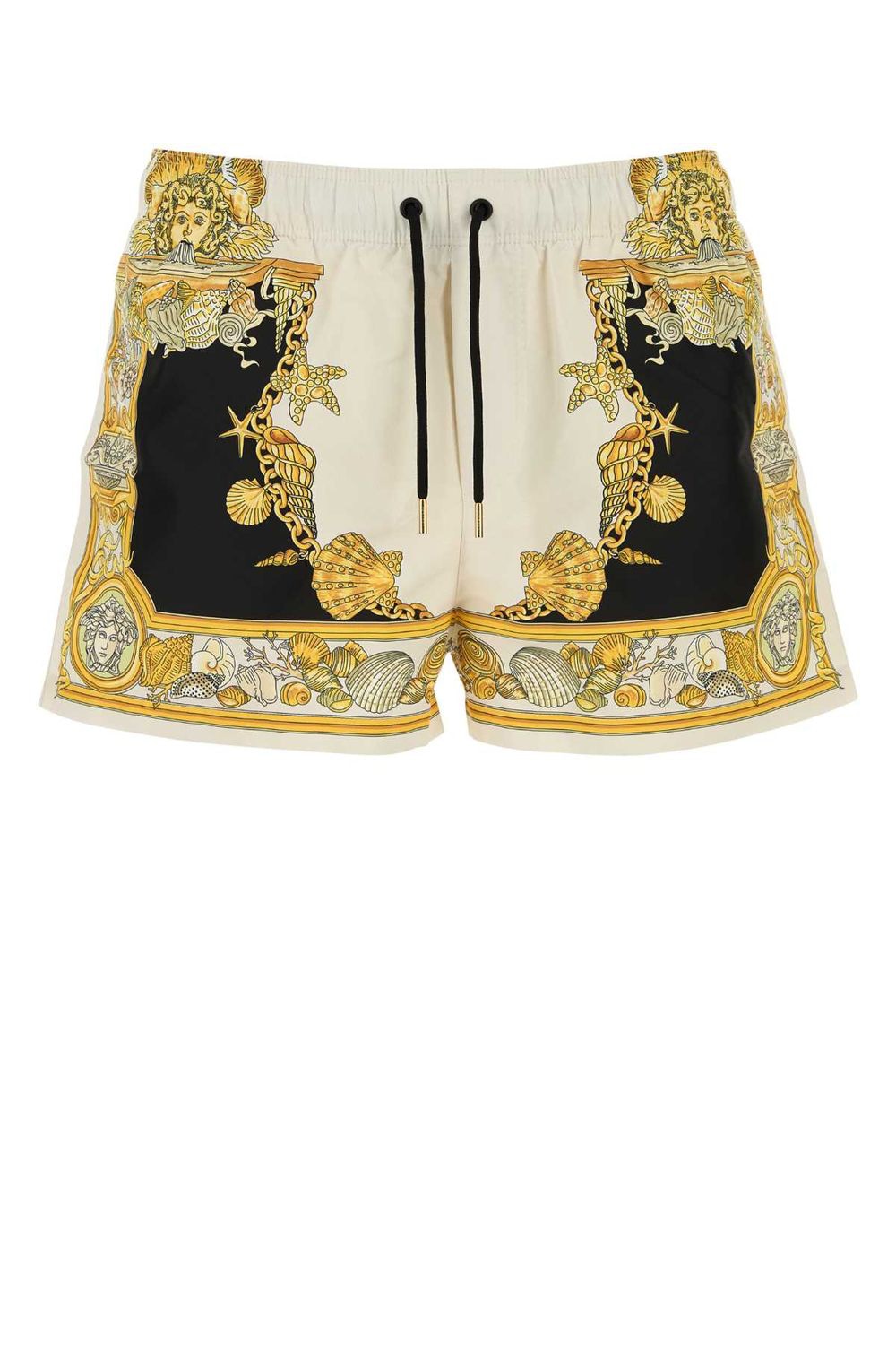 VERSACE Printed Polyester Swimming Shorts for Men - FW25 Collection