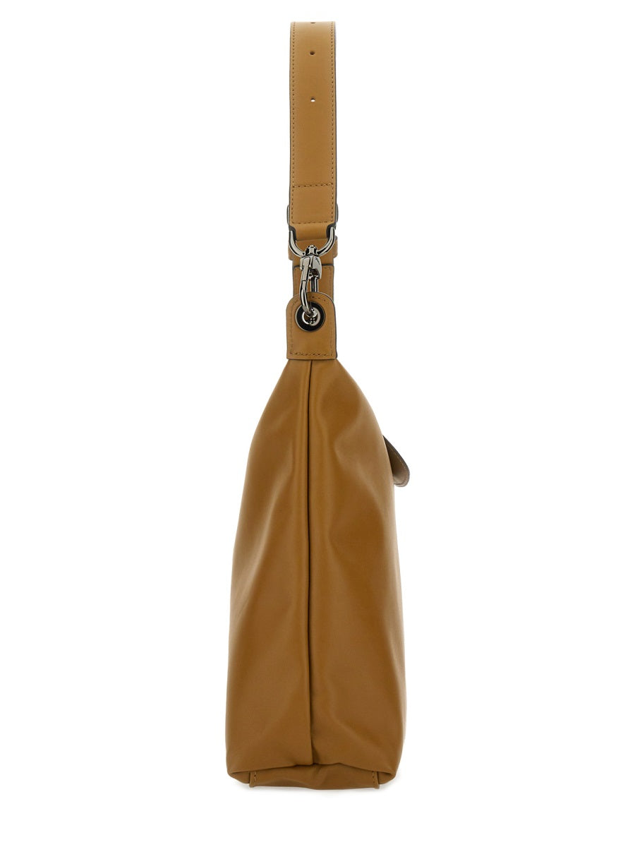 LONGCHAMP Xtra Mini Leather Hobo Handbag