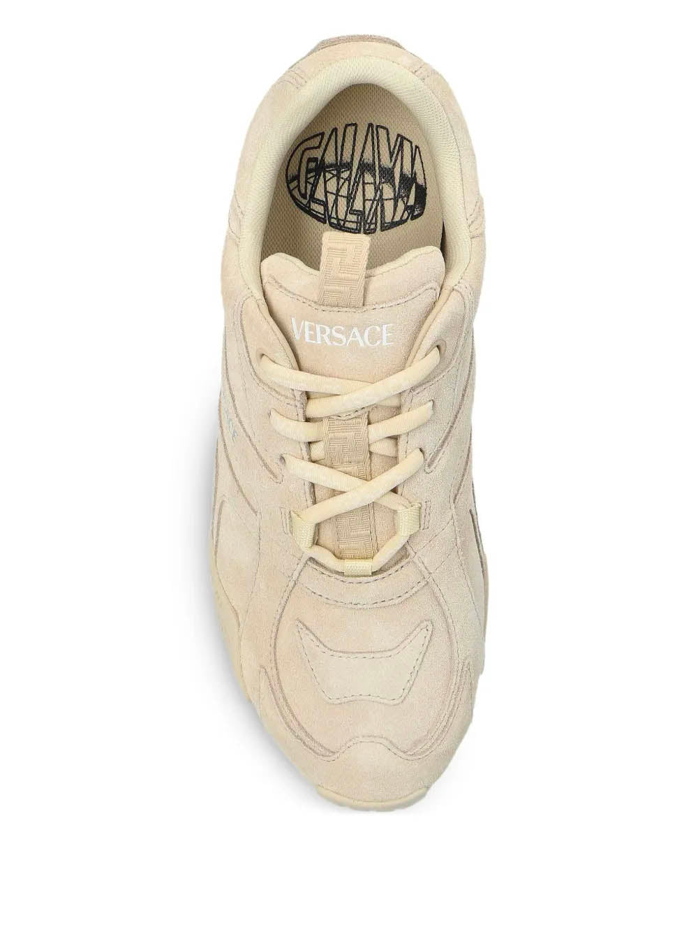 VERSACE Galaxy Suede Low Model Sneakers for Women
