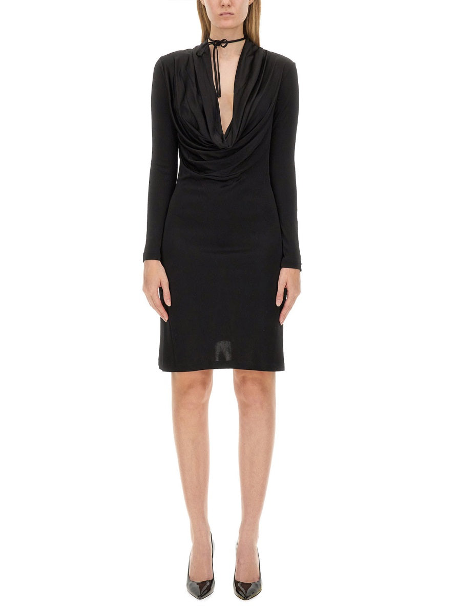 HELMUT LANG Slim Fit Mini Dress