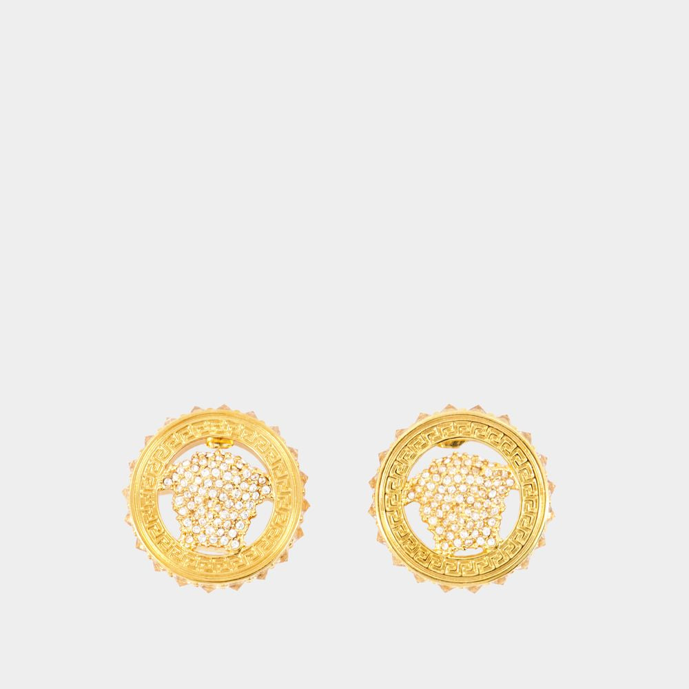 VERSACE Elegant Gold Earrings for Women