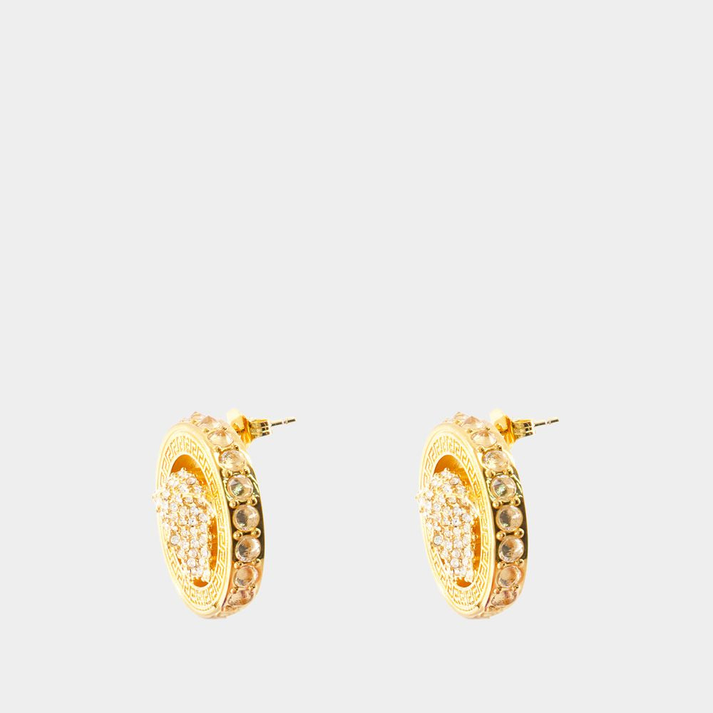 VERSACE Elegant Gold Earrings for Women