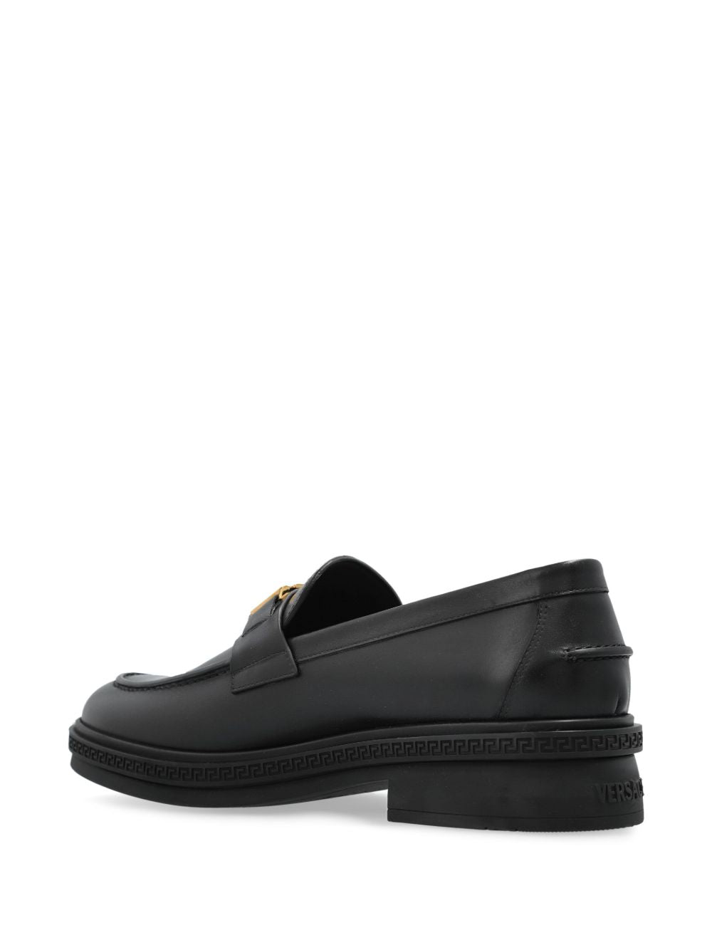 VERSACE Greek-Inspired Formal Loafers for Men