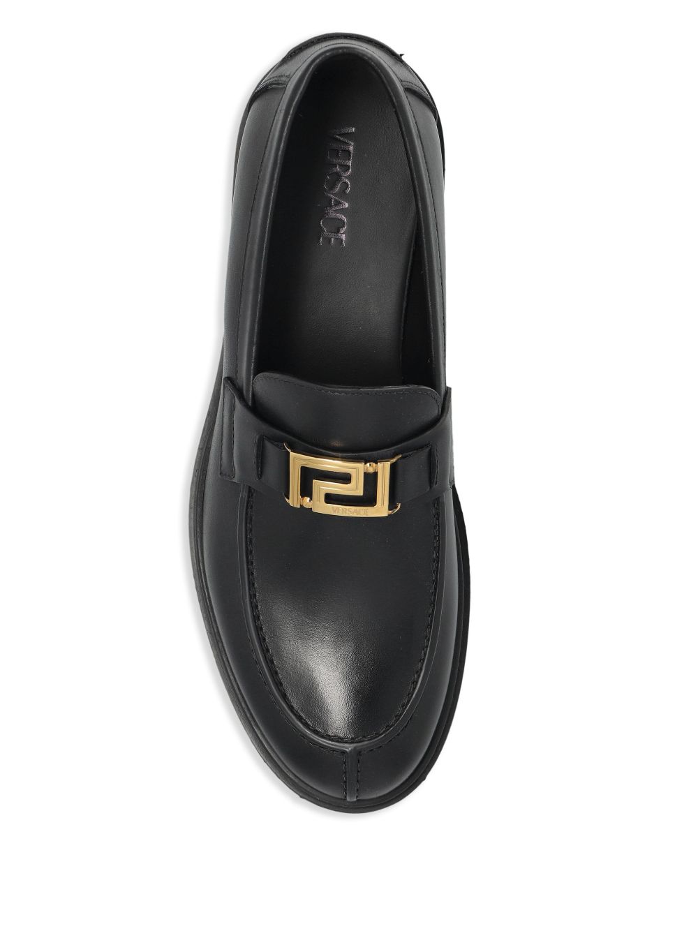 VERSACE Greek-Inspired Formal Loafers for Men
