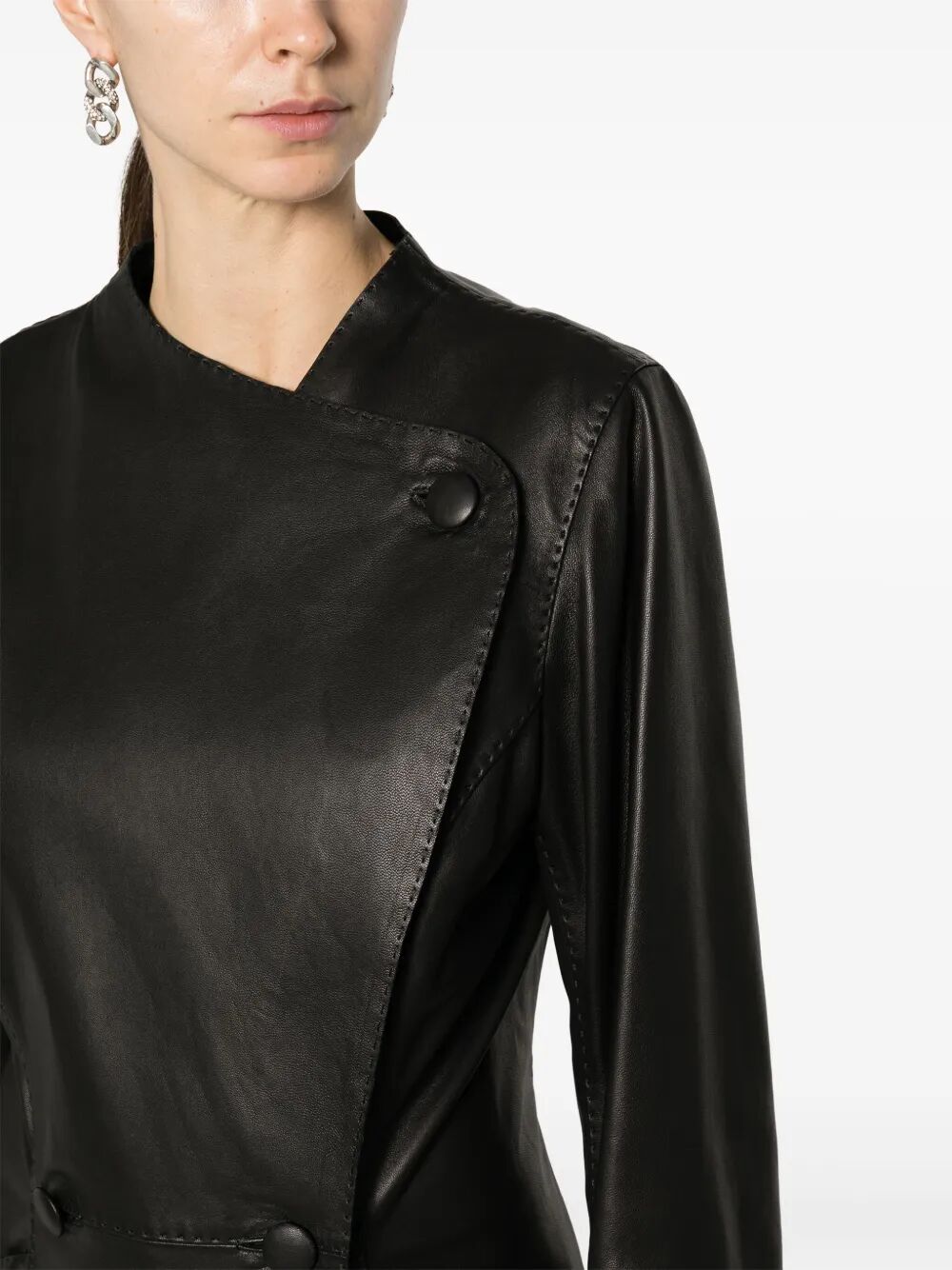 BY MALENE BIRGER Luxe Leather Jacket