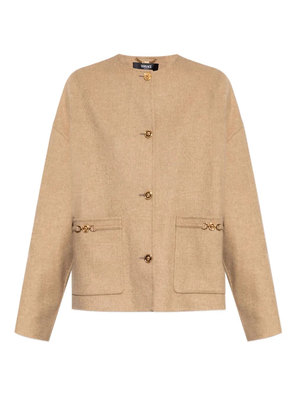 VERSACE Medusa Buttoned Jacket - Size 40