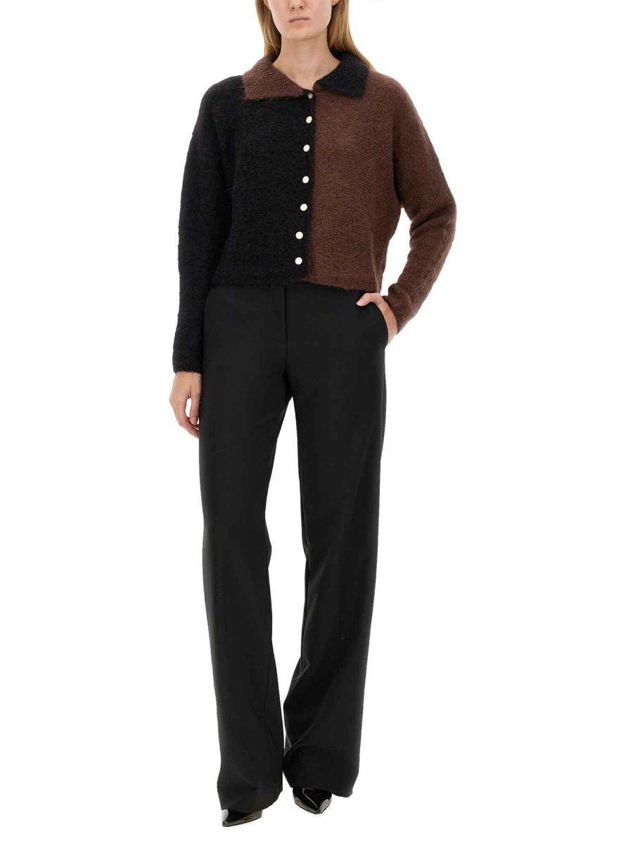 ALYSI Regular Fit Mohair Cardigan - Size S