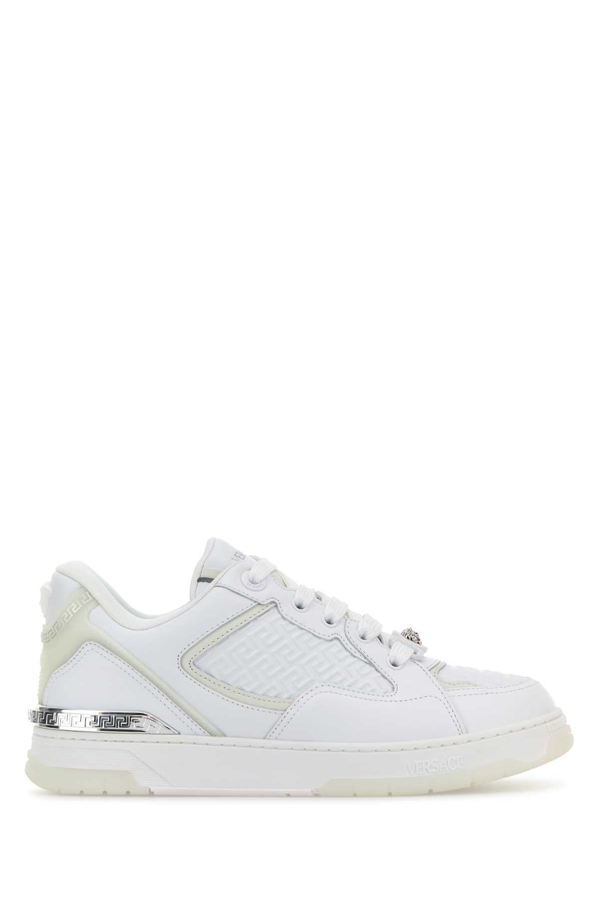 VERSACE Luxury Leather Sneakers for Men - Fall/Winter Collection