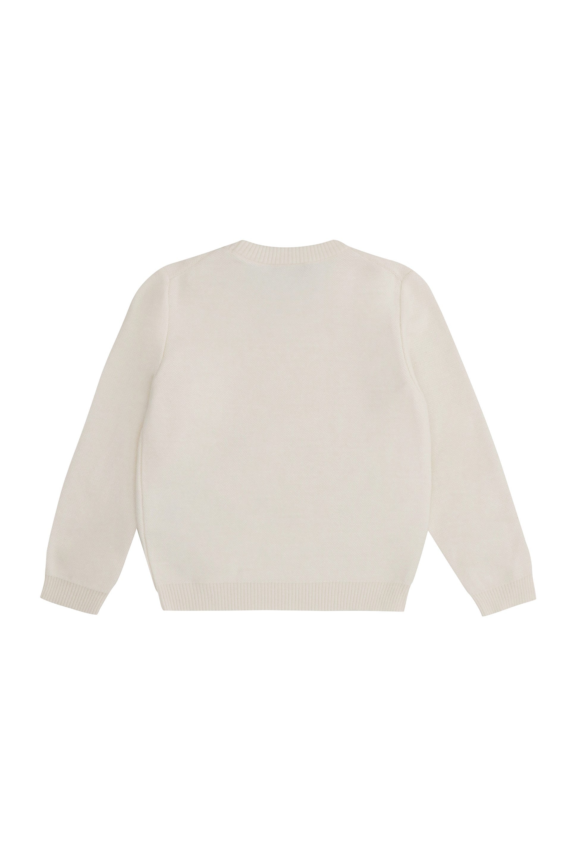 YOUNG VERSACE Wool-Blend Crew-Neck Sweater for Girls