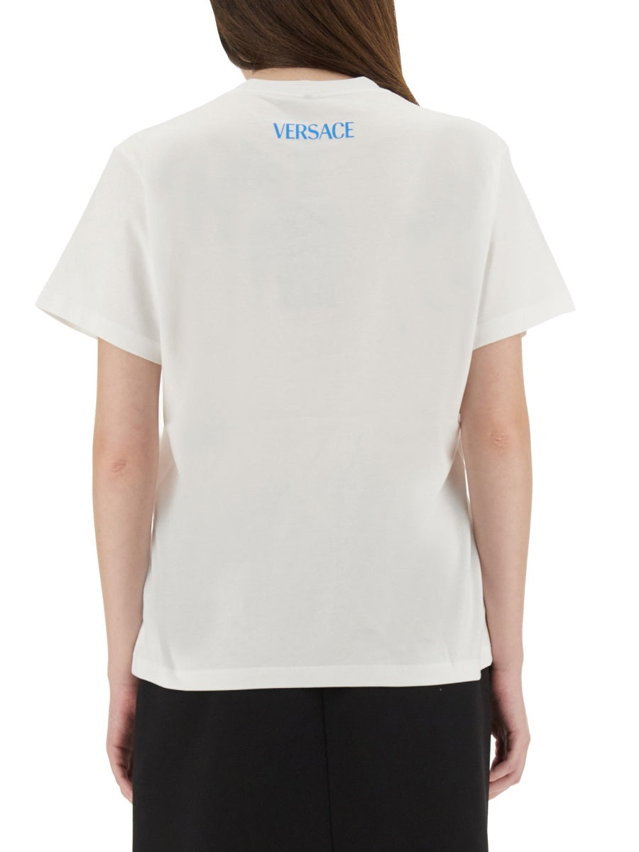 VERSACE Multicolour Cotton T-Shirt for Women
