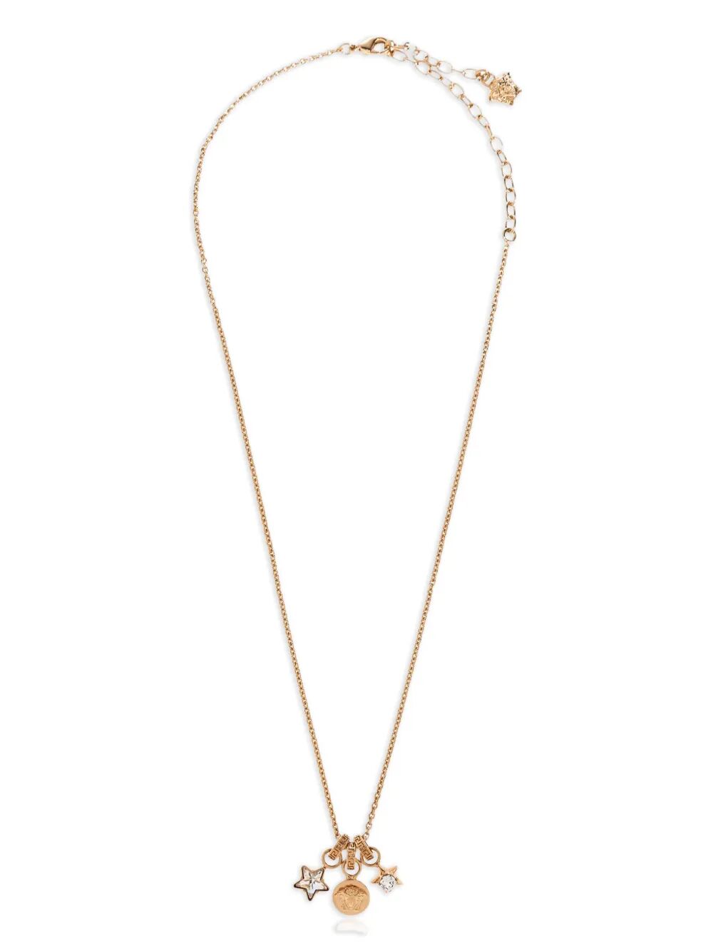 VERSACE Metallic Strass Necklace for Women