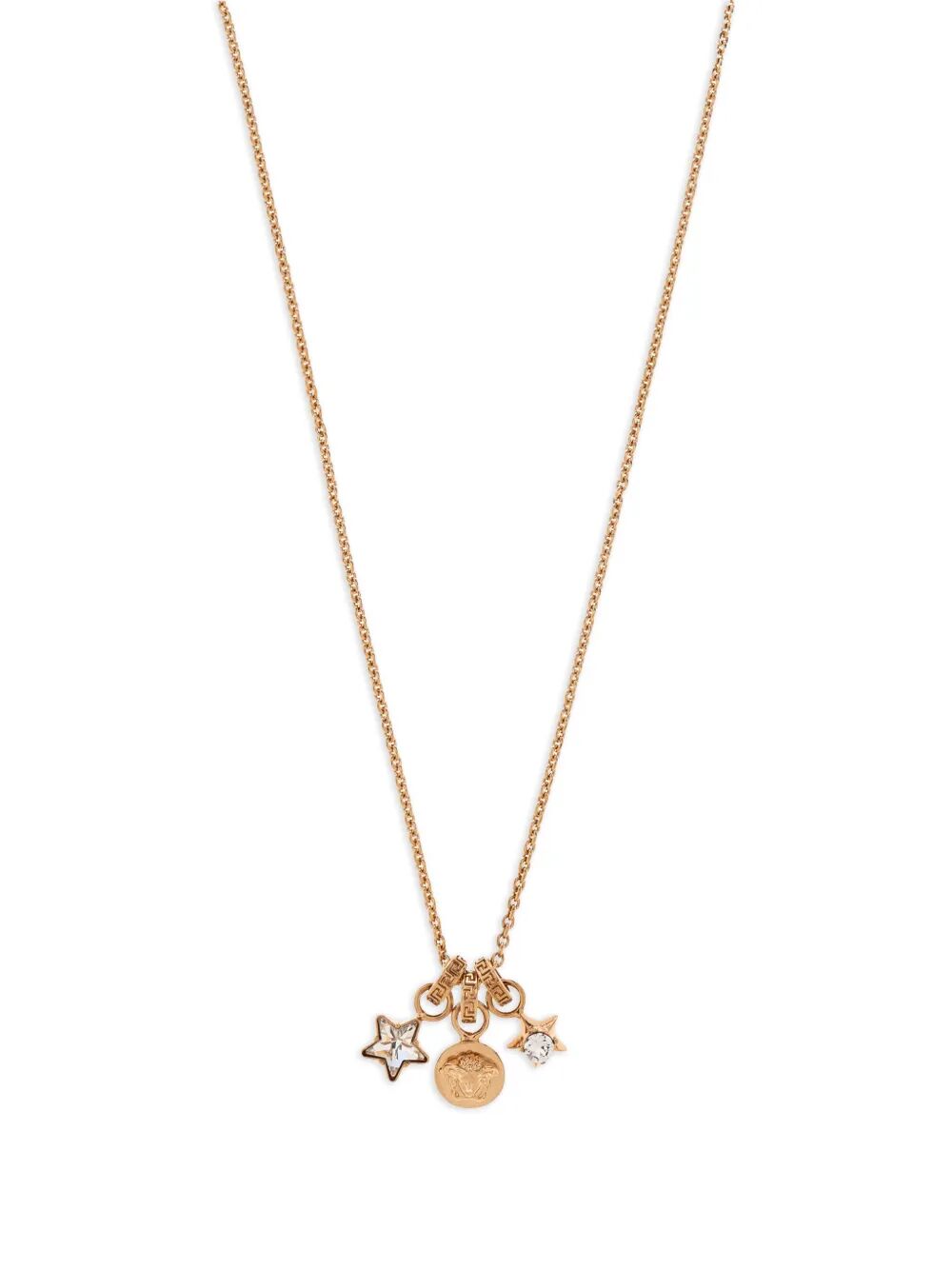 VERSACE Metallic Strass Necklace for Women