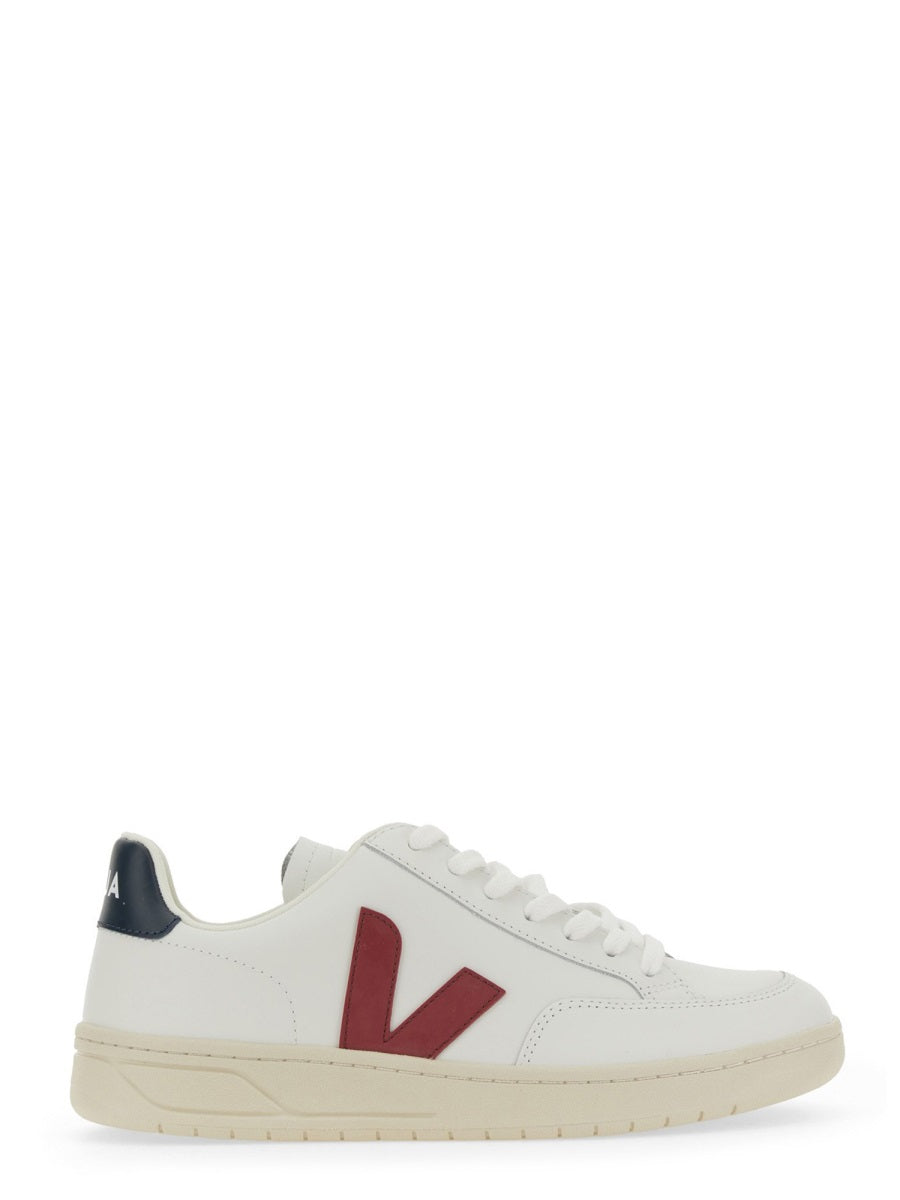 VEJA Unisex Leather V-12 Sneakers