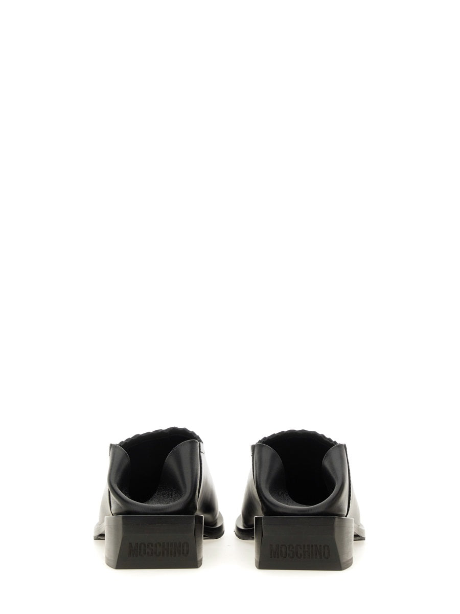 MOSCHINO Cuban Heel Shootie for Women