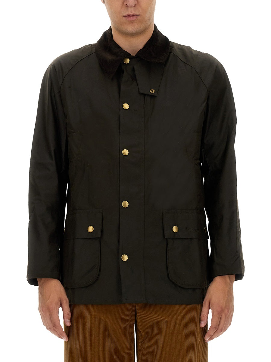 BARBOUR Men's Regular Fit Waxed Cotton Ashby Jacket - FW25