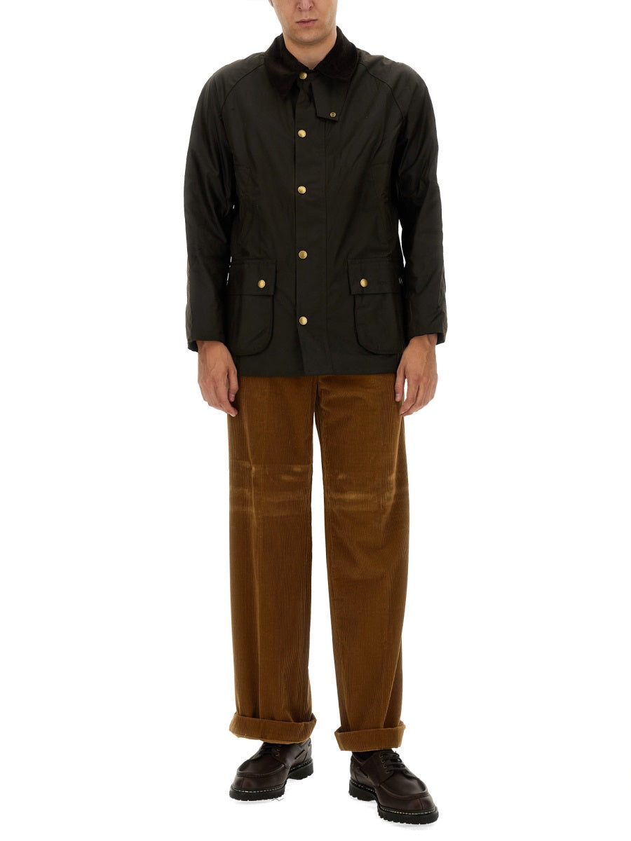 BARBOUR Men's Regular Fit Waxed Cotton Ashby Jacket - FW25