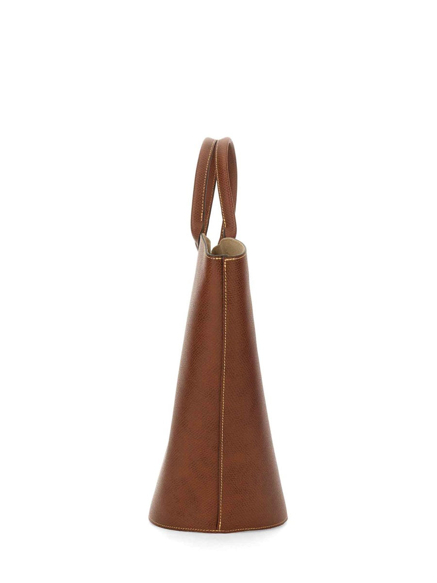 LONGCHAMP XL Leather Shopper Bag - 34 CM x 40 CM x 17 CM