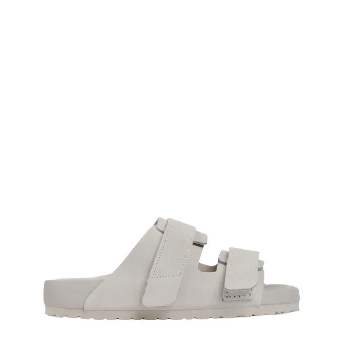 BIRKENSTOCK Chalk Suede Slippers - Unisex
