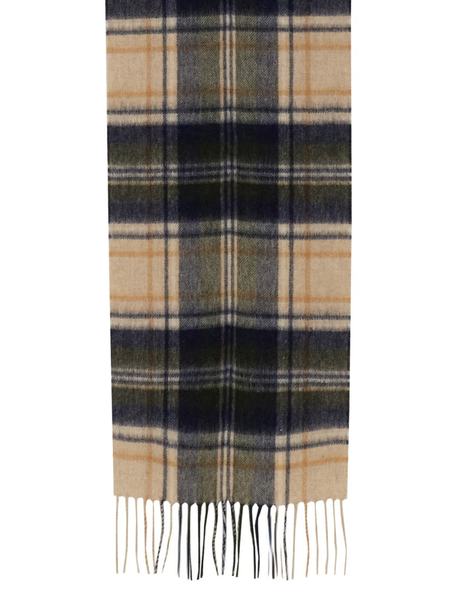 BARBOUR Check Pattern Scarf for Men - Fall/Winter 2025