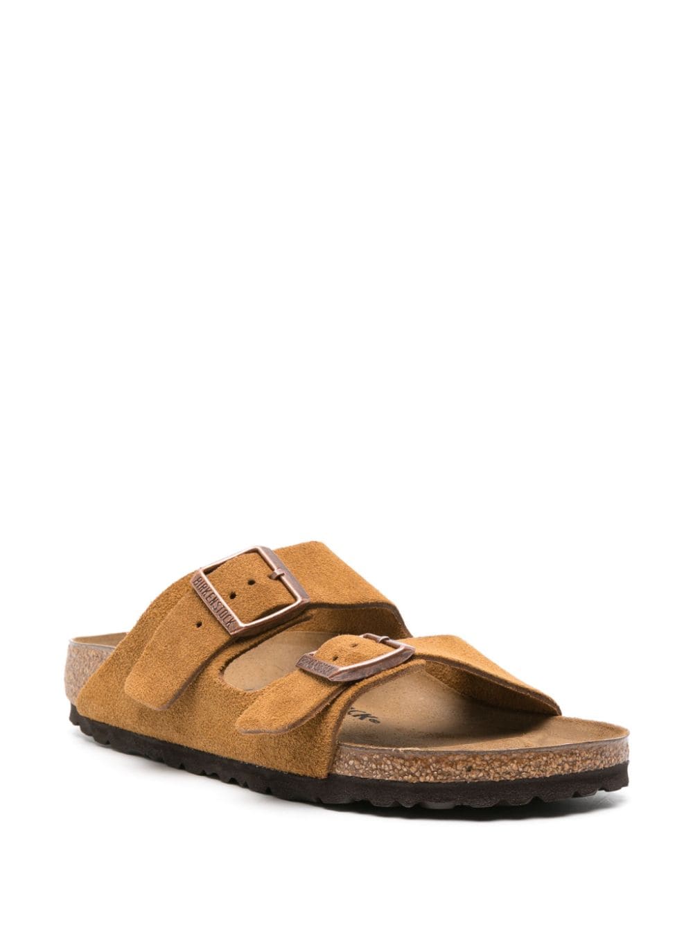 BIRKENSTOCK Arizona Suede Leather Slippers for Women