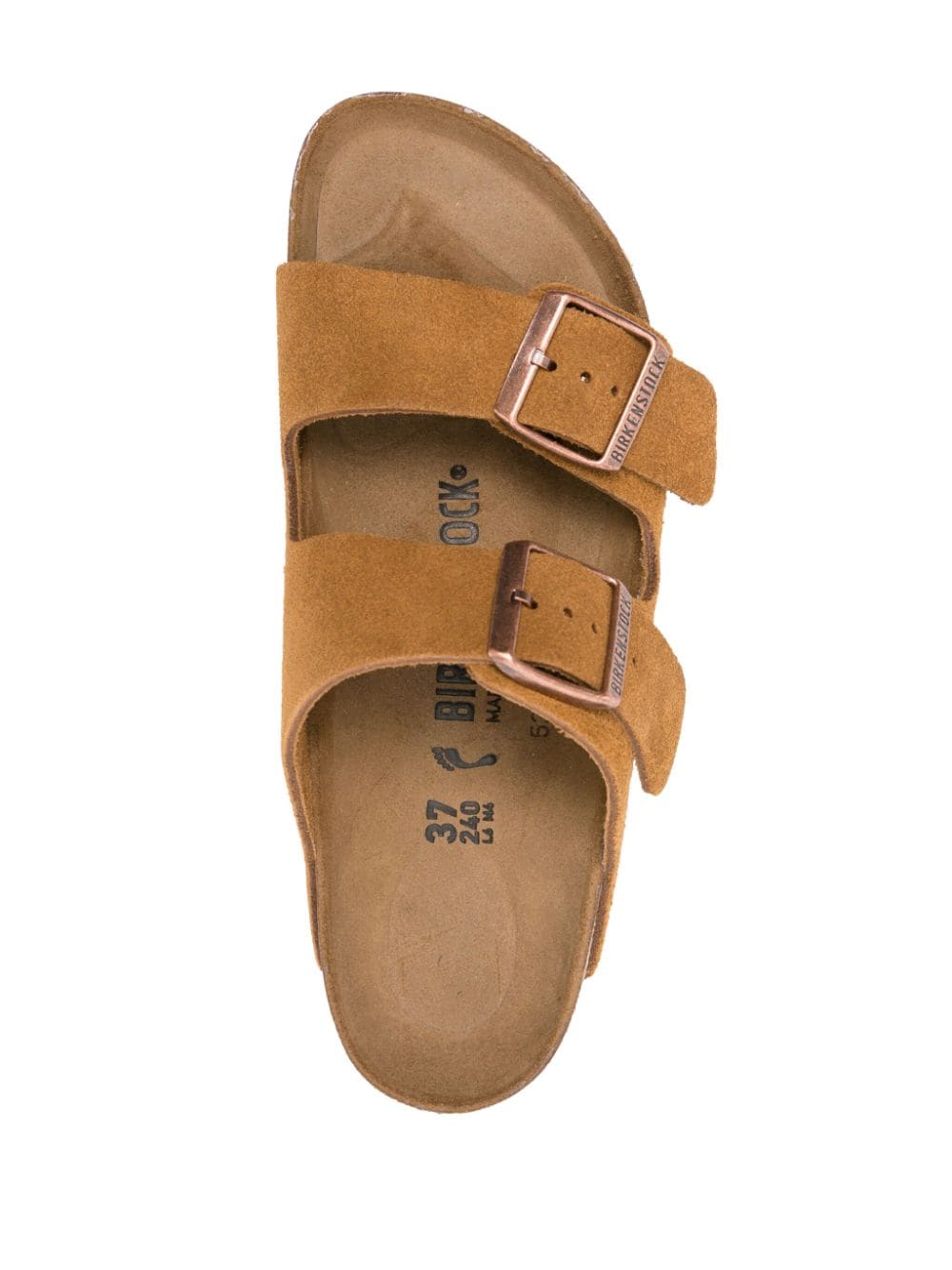 BIRKENSTOCK Arizona Suede Leather Slippers for Women
