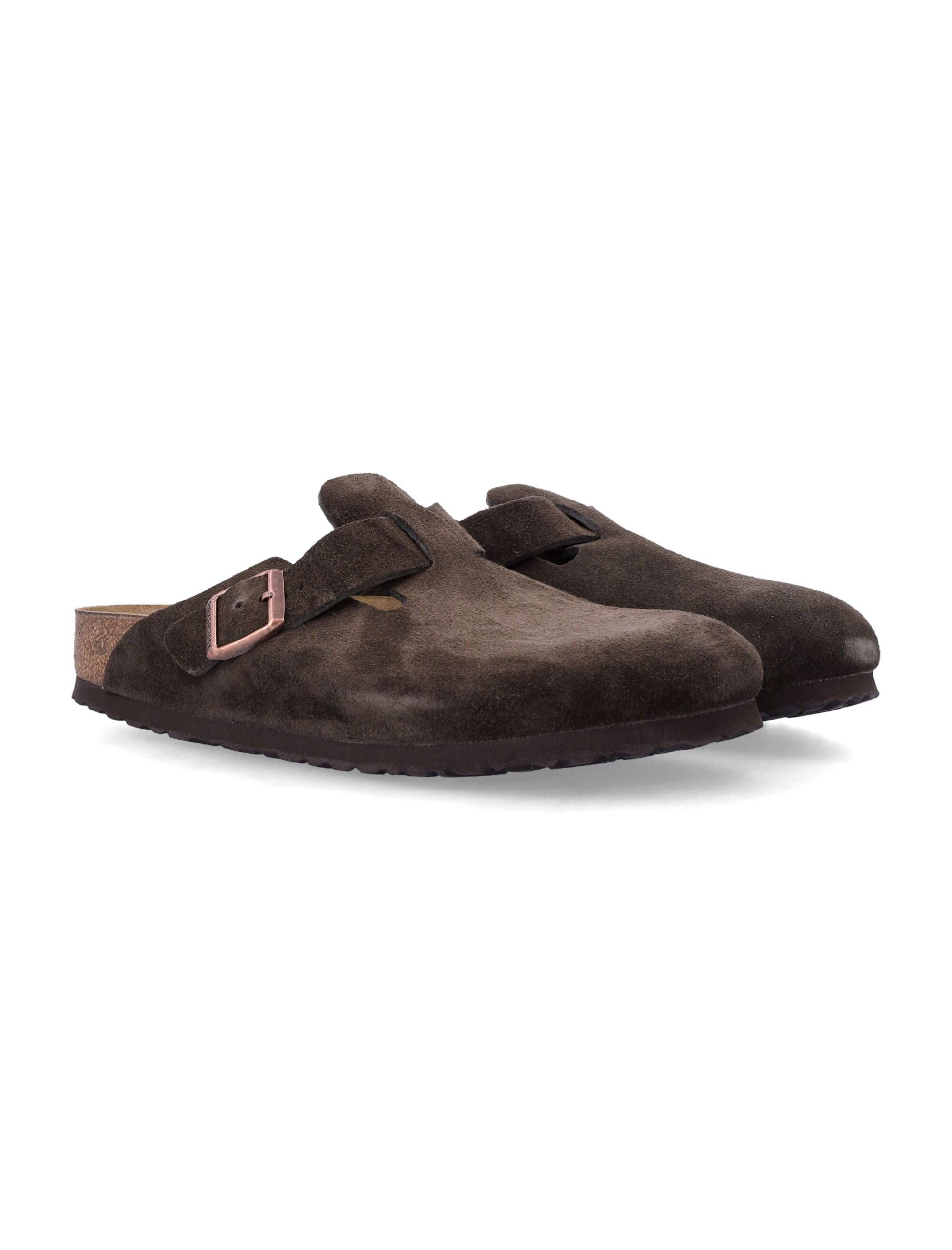 BIRKENSTOCK Unisex Suede Flat for Women - Boston Style