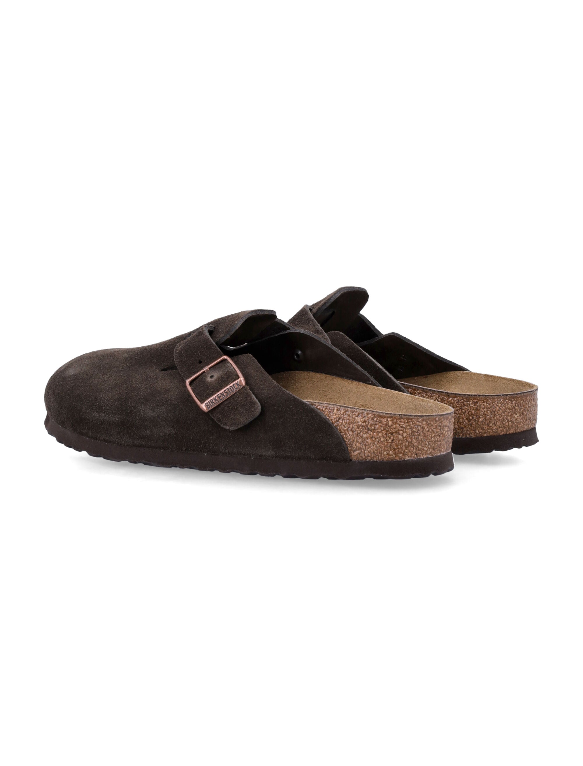 BIRKENSTOCK Unisex Suede Flat for Women - Boston Style