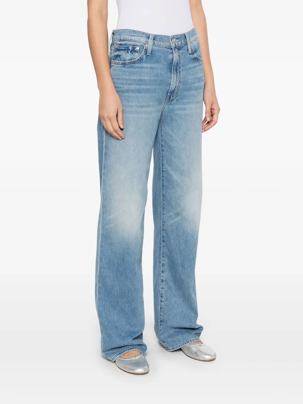MOTHER The Dodger Wide Denim Jeans - Women’s SS25 Collection