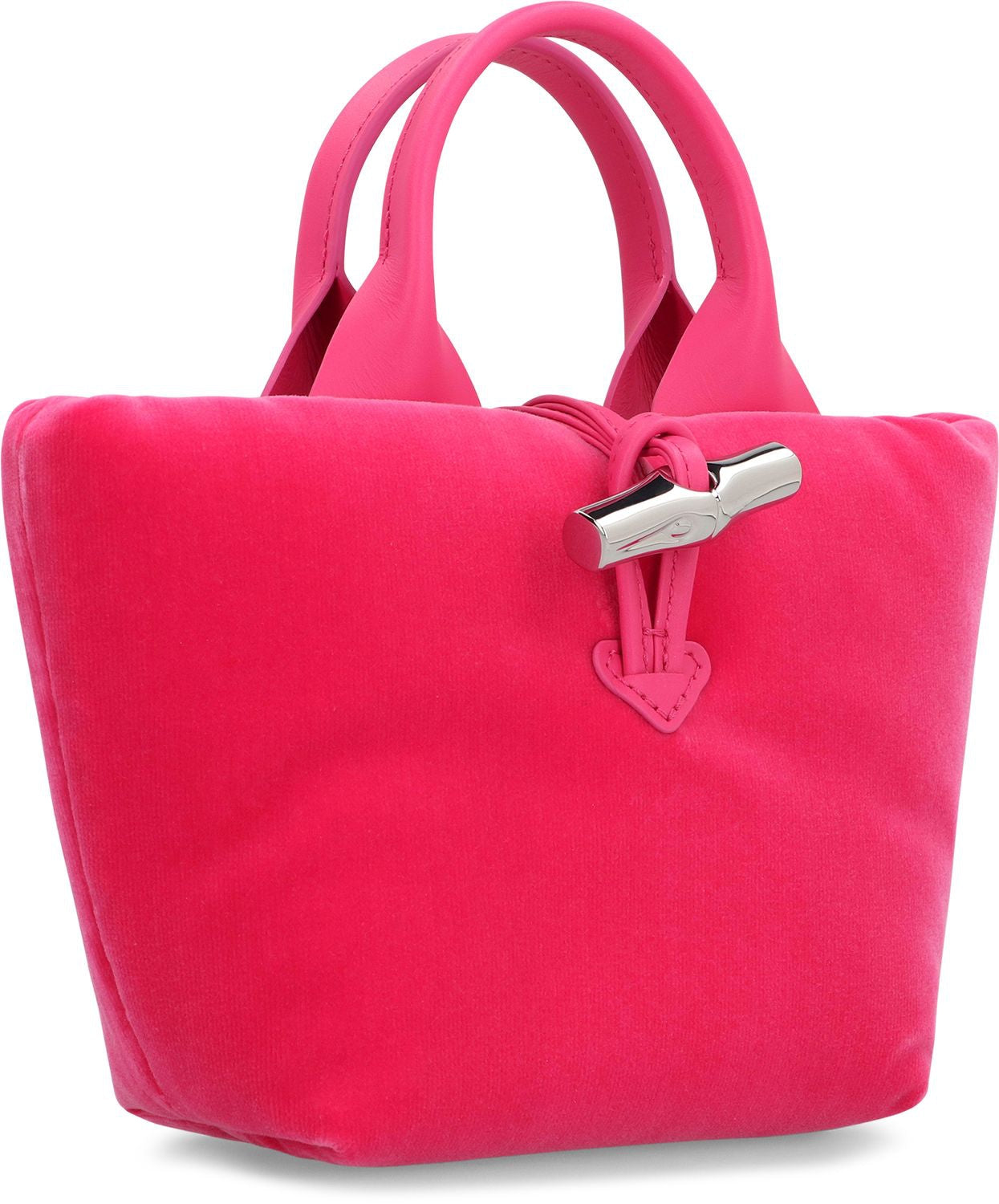 LONGCHAMP Mini Velvet Shoulder Handbag