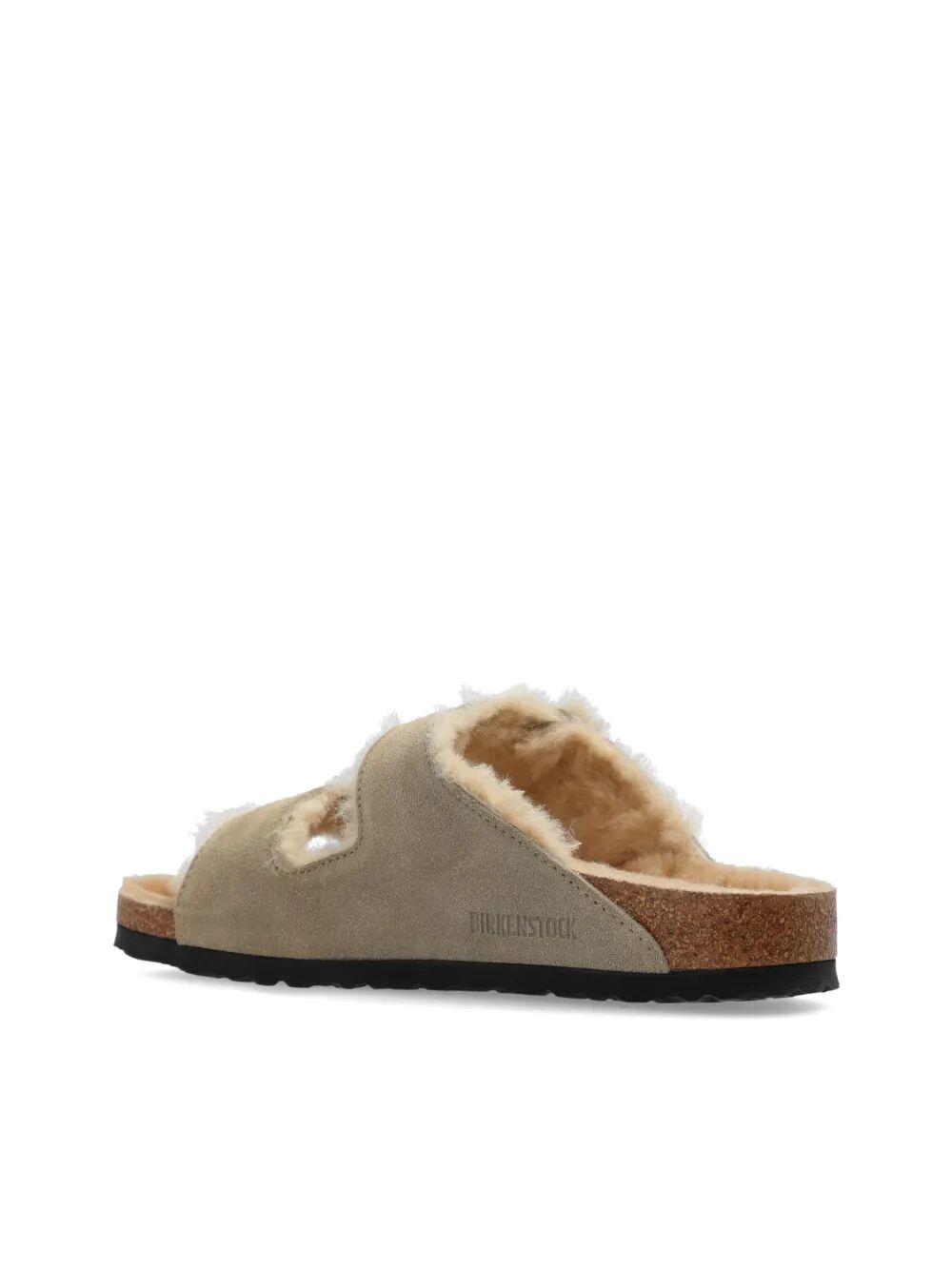 BIRKENSTOCK Cozy Shearling and Suede Sandals for Women