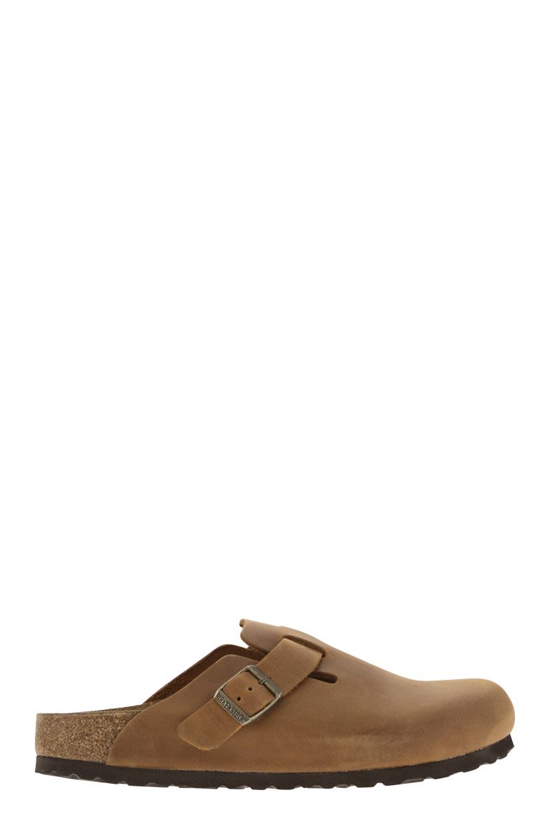 BIRKENSTOCK Classic Oiled Leather Sabot