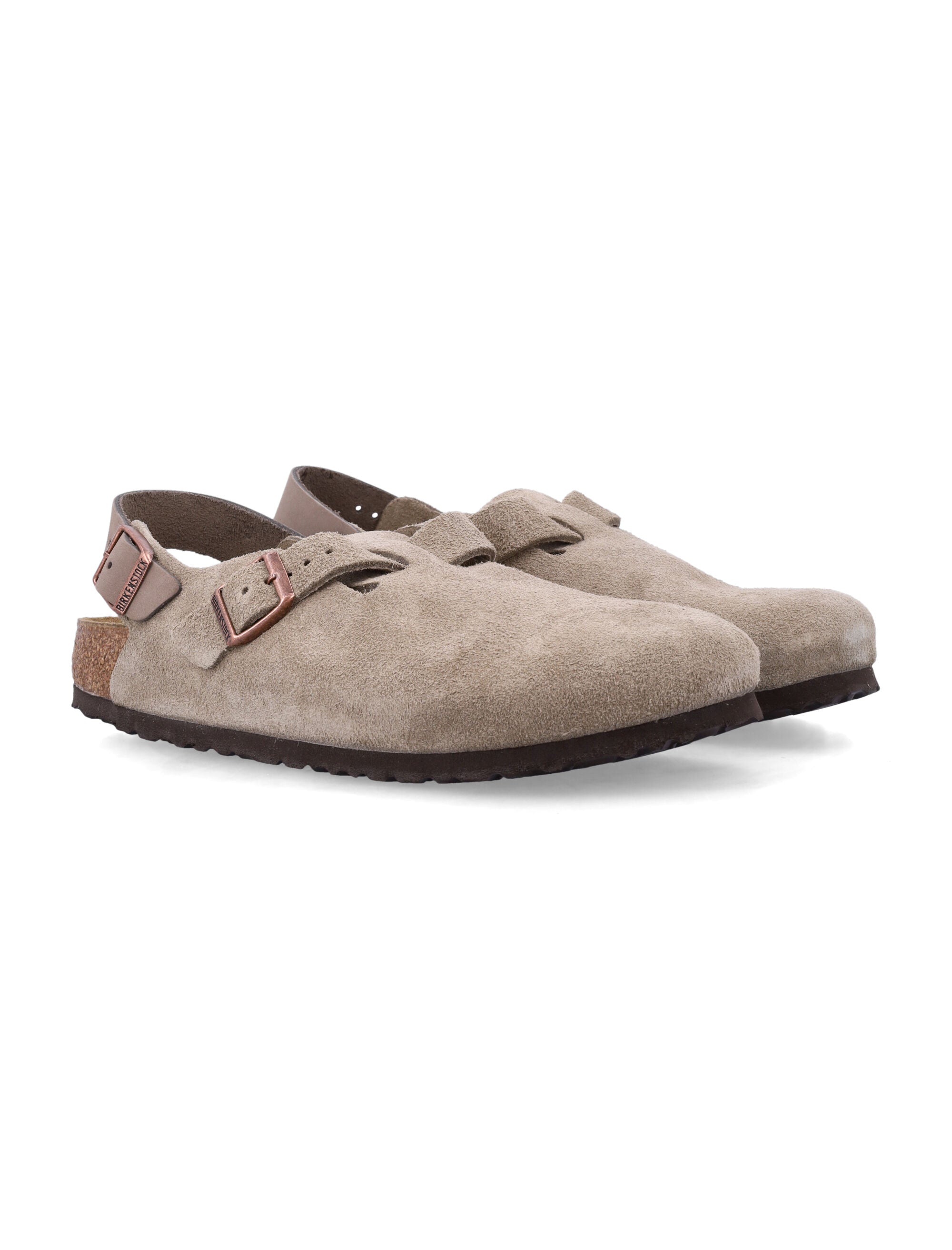 BIRKENSTOCK Lightweight Suede Slide Sandals for Men