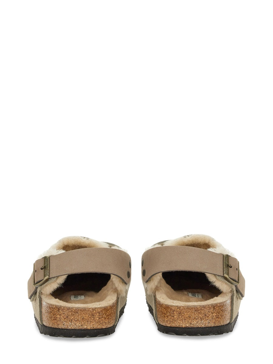 BIRKENSTOCK Men's Leather Slipper for Fall 2025