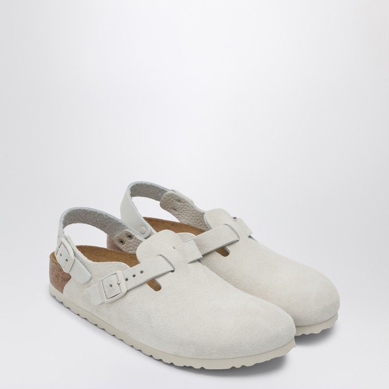 BIRKENSTOCK Suede Tokyo Loafers with Adjustable Straps