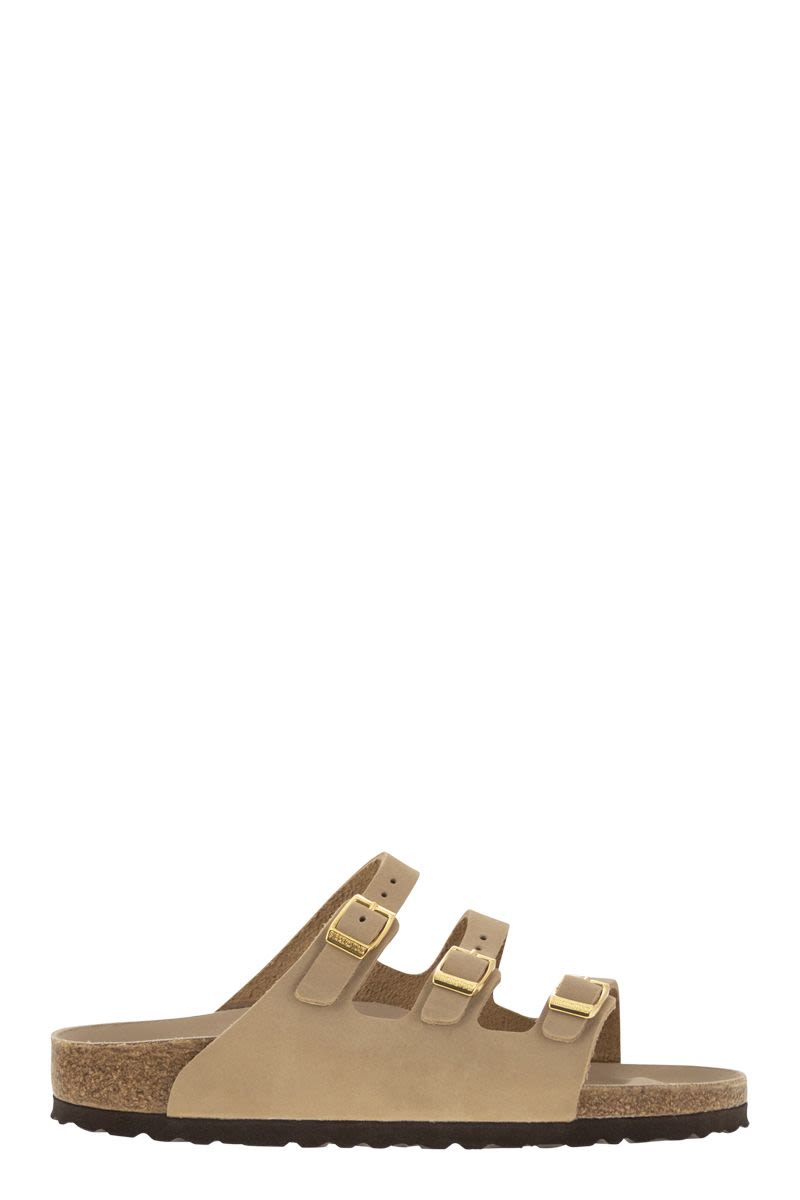BIRKENSTOCK Narrow Fit Leather Sandal