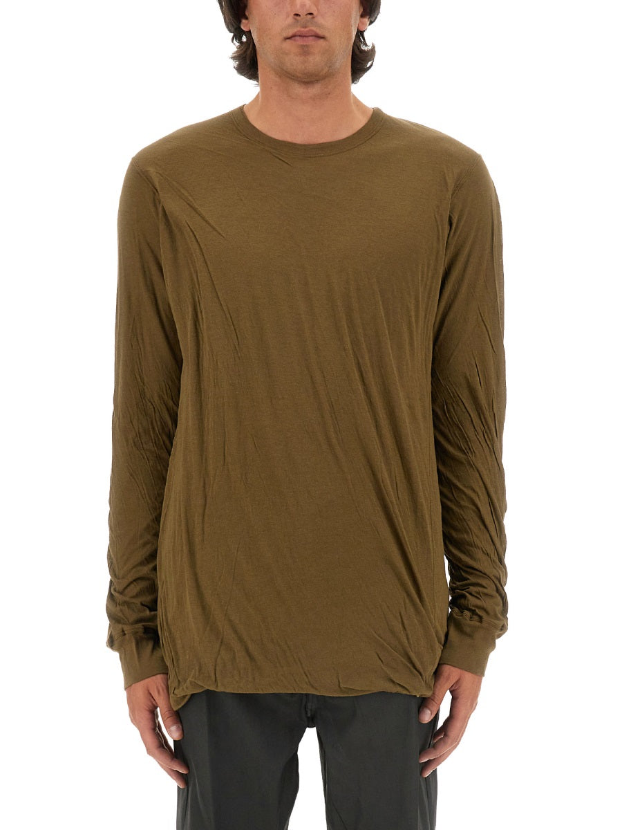 RICK OWENS Oversize Fit Cotton T-Shirt - UNI Size