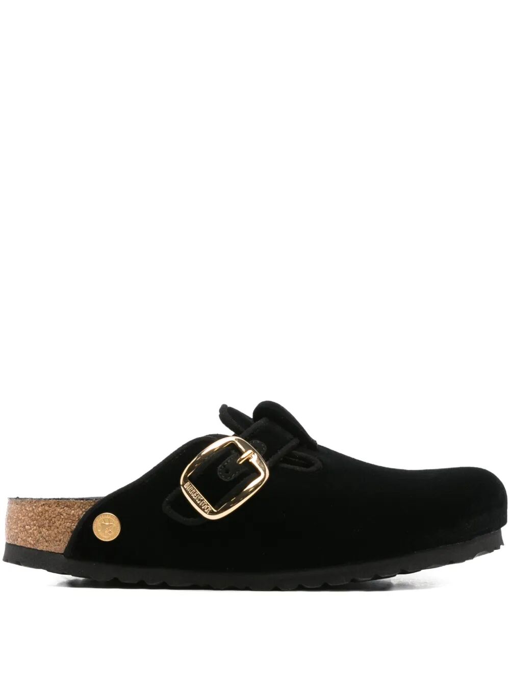 BIRKENSTOCK Big Buckle Velvet Sandals for Women