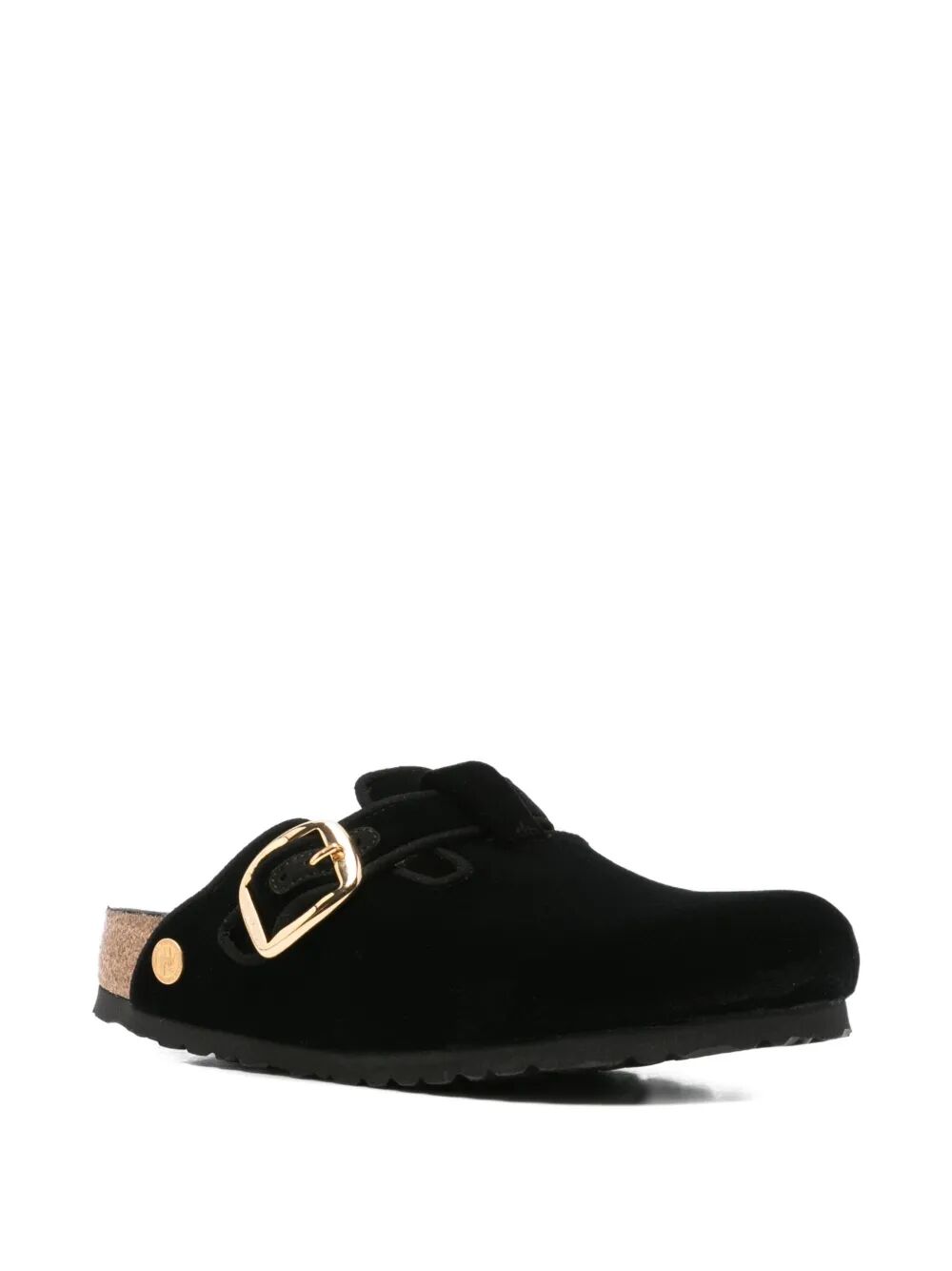 BIRKENSTOCK Big Buckle Velvet Sandals for Women