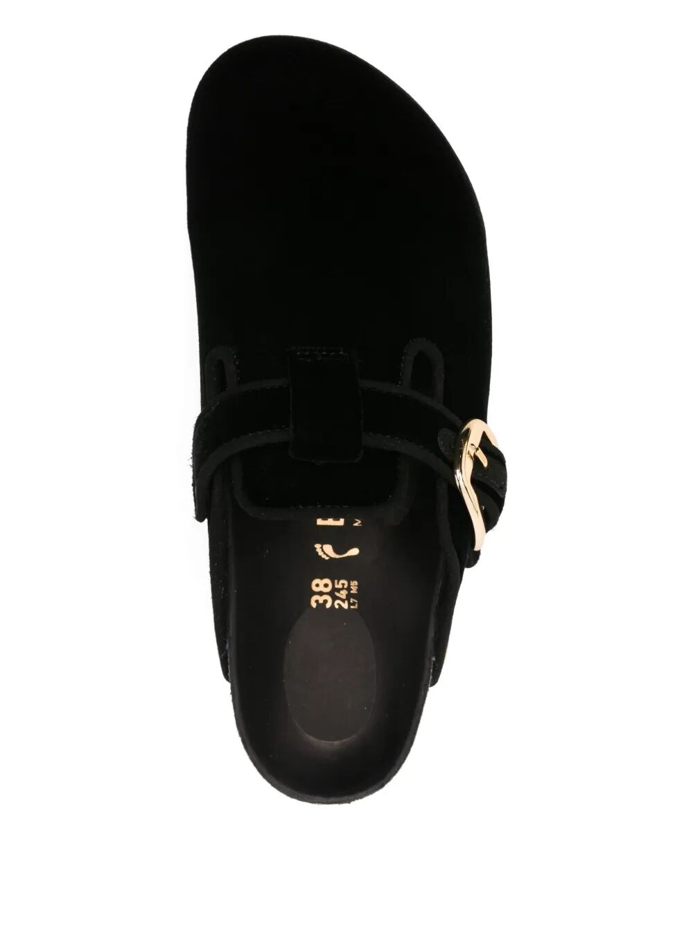 BIRKENSTOCK Big Buckle Velvet Sandals for Women