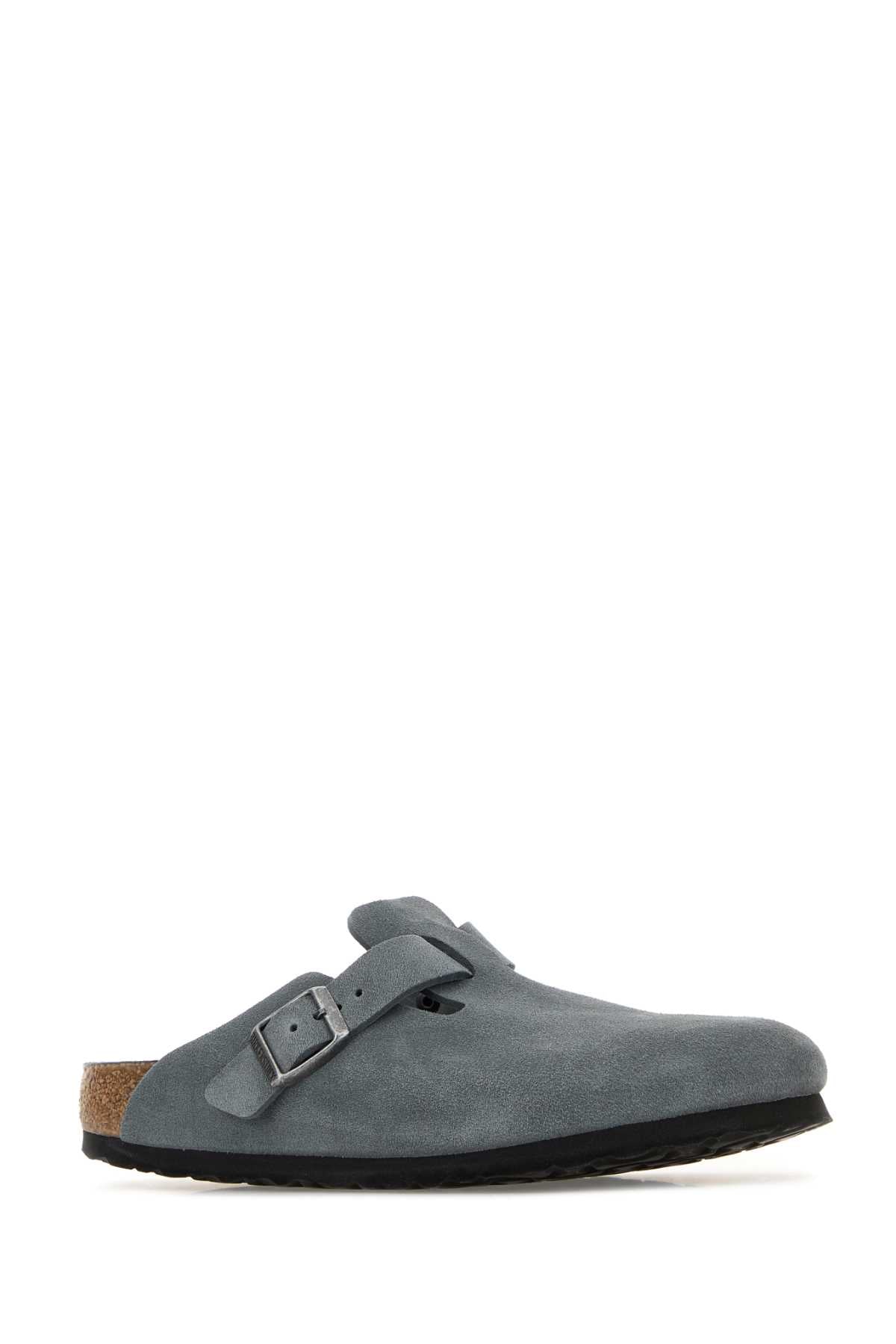 BIRKENSTOCK Suede Boston Slippers