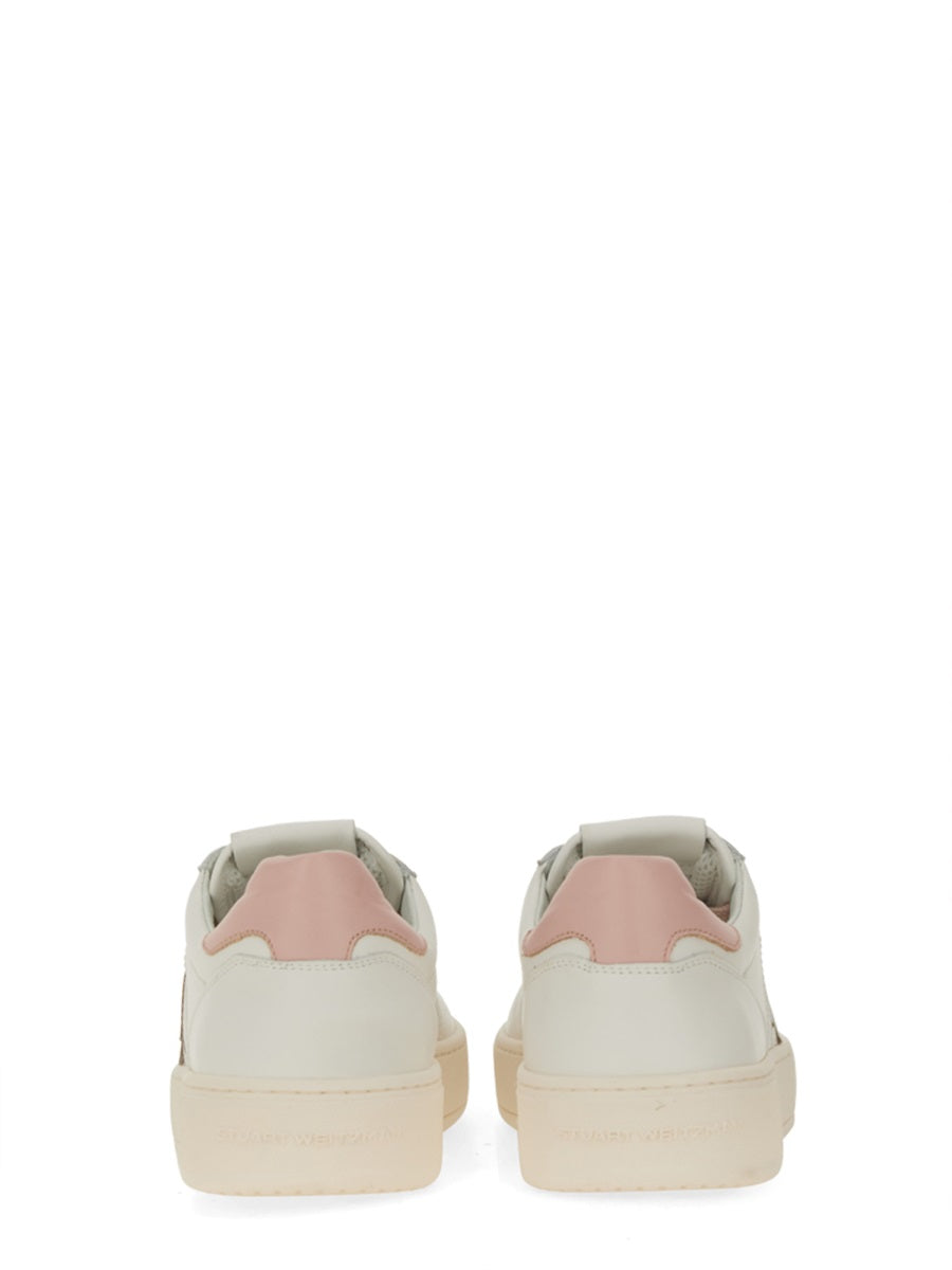 STUART WEITZMAN Leather Logo Sneakers for Women - SS24 Collection